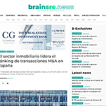 El sector inmobiliario lidera el rnking de transacciones M&A en Espaa